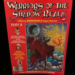 Warriors Of The Shadow Realm 11,12,13 Part 1-3 Marvel Magazine Comic Fantasy Set